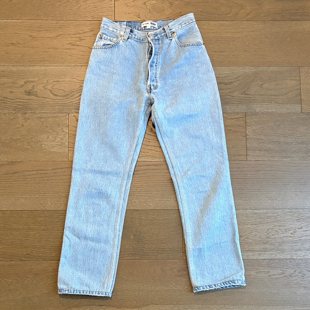 NWT Re/Done x Levi’s Vintage 501 Straight Jeans - Picture 3 of 4